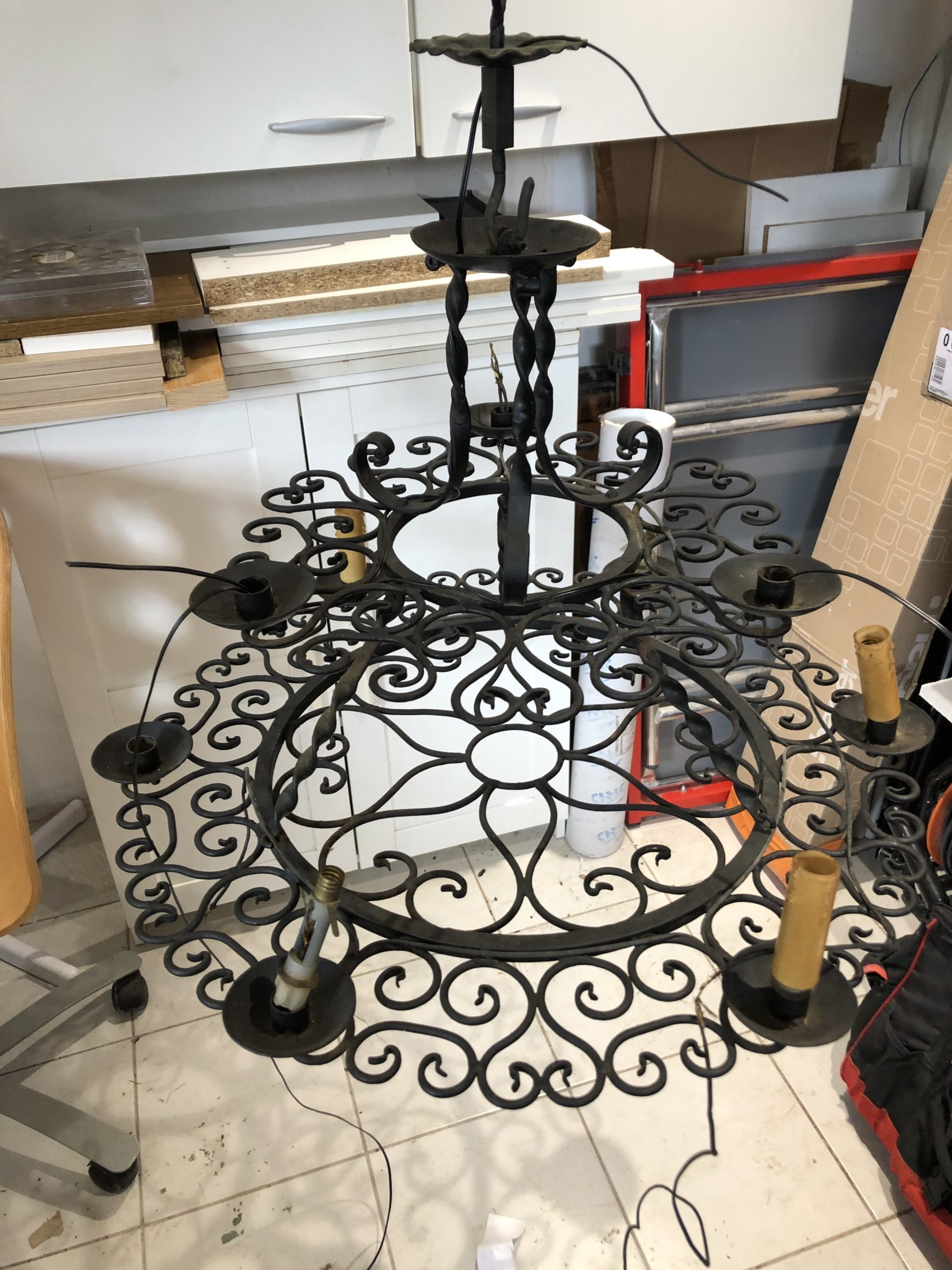 Vieille suspension
